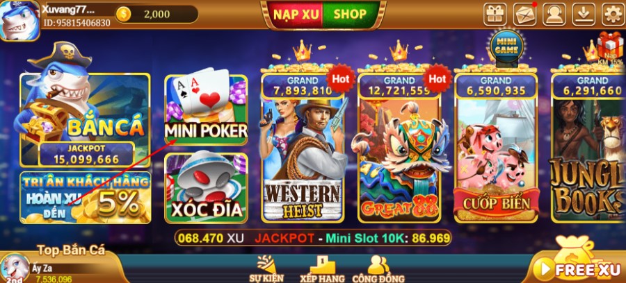 Giới thiệu tổng quan về game bài cá cược Poker tại Xuvang777