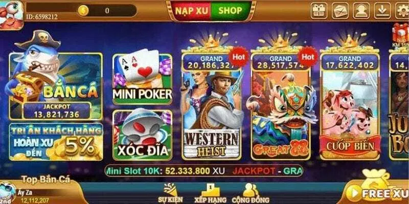Mini poker xuvang777 - Trò chơi giúp cược thủ kiếm tiền lớn