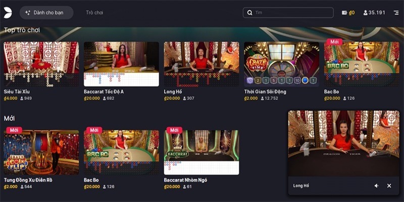  Live casino xuvang777 đảm bảo tính chân thực, sống động