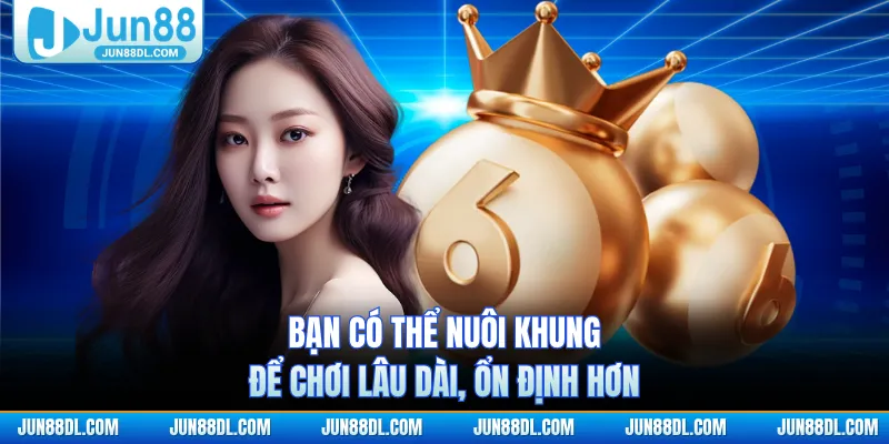 Bạn có thể nuôi khung để chơi lâu dài, ổn định hơn
