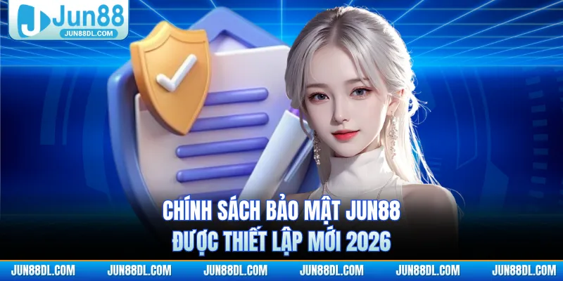 Chính sách bảo mật JUN88 được thiết lập mới 2026