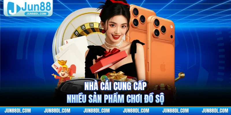 Nhà cái cung cấp nhiều sản phẩm chơi đồ sộ